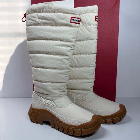 NIB •HUNTER BOOTS - Women's Intrepid Tall Snow Boot - Winter boots Size: 7 - Picture 3 of 13